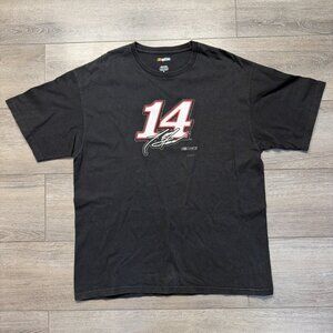 NASCAR Tony Stewart #14 Graphic Shirt Size XL Blaxk